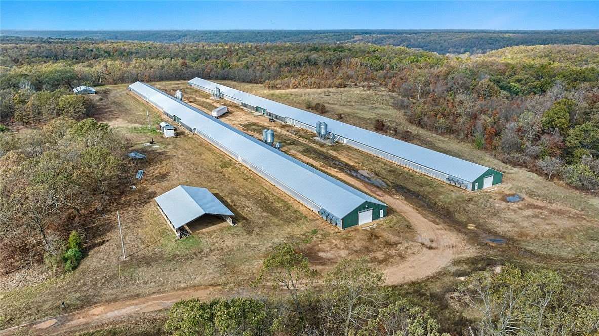 80 Acres of Agricultural Land with Home for Sale in Jay, Oklahoma