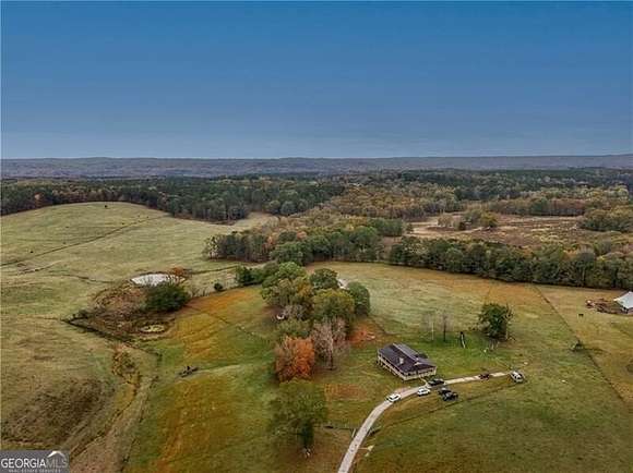 25 Acres of Land with Home for Sale in Rockmart, Georgia