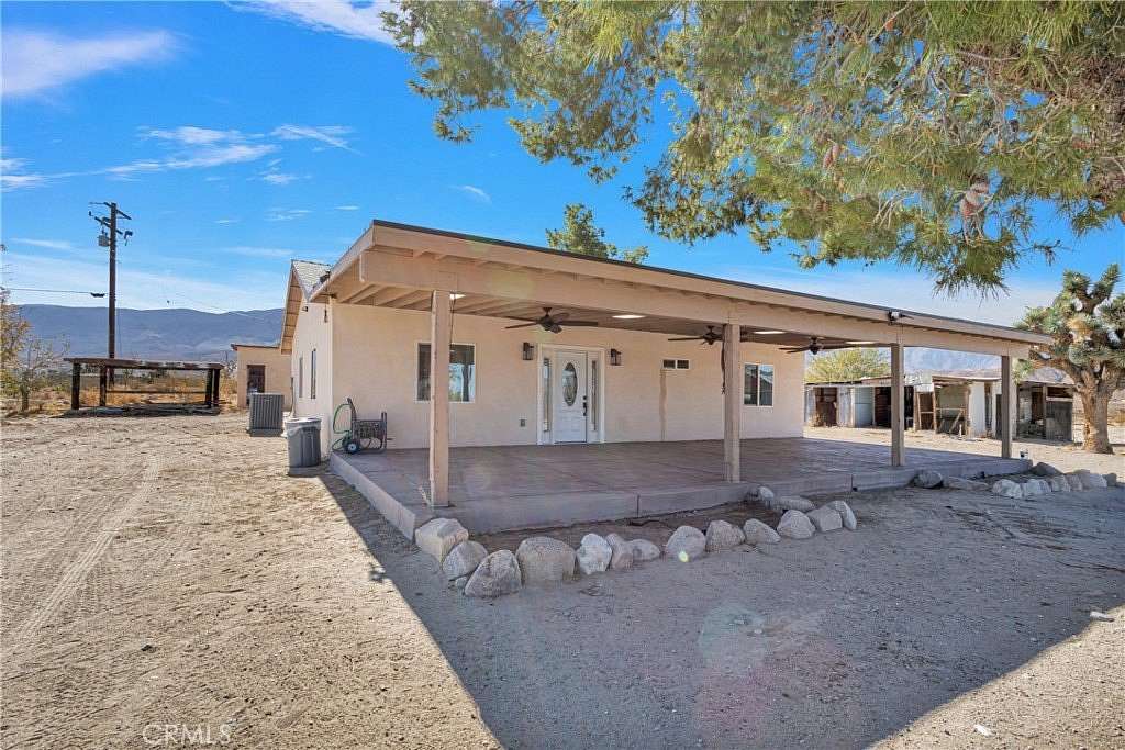 2.5 Acres of Residential Land with Home for Sale in Lucerne Valley, California