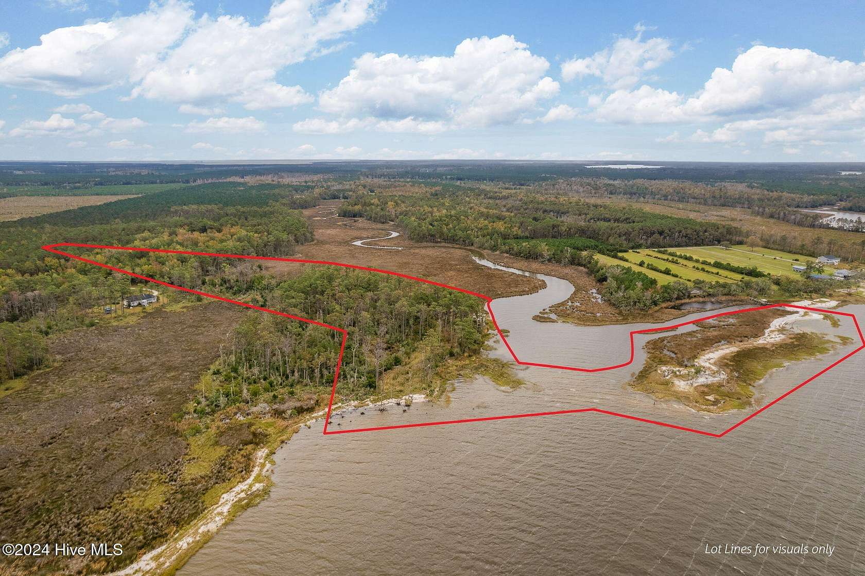 22.05 Acres of Land for Sale in Beaufort, North Carolina