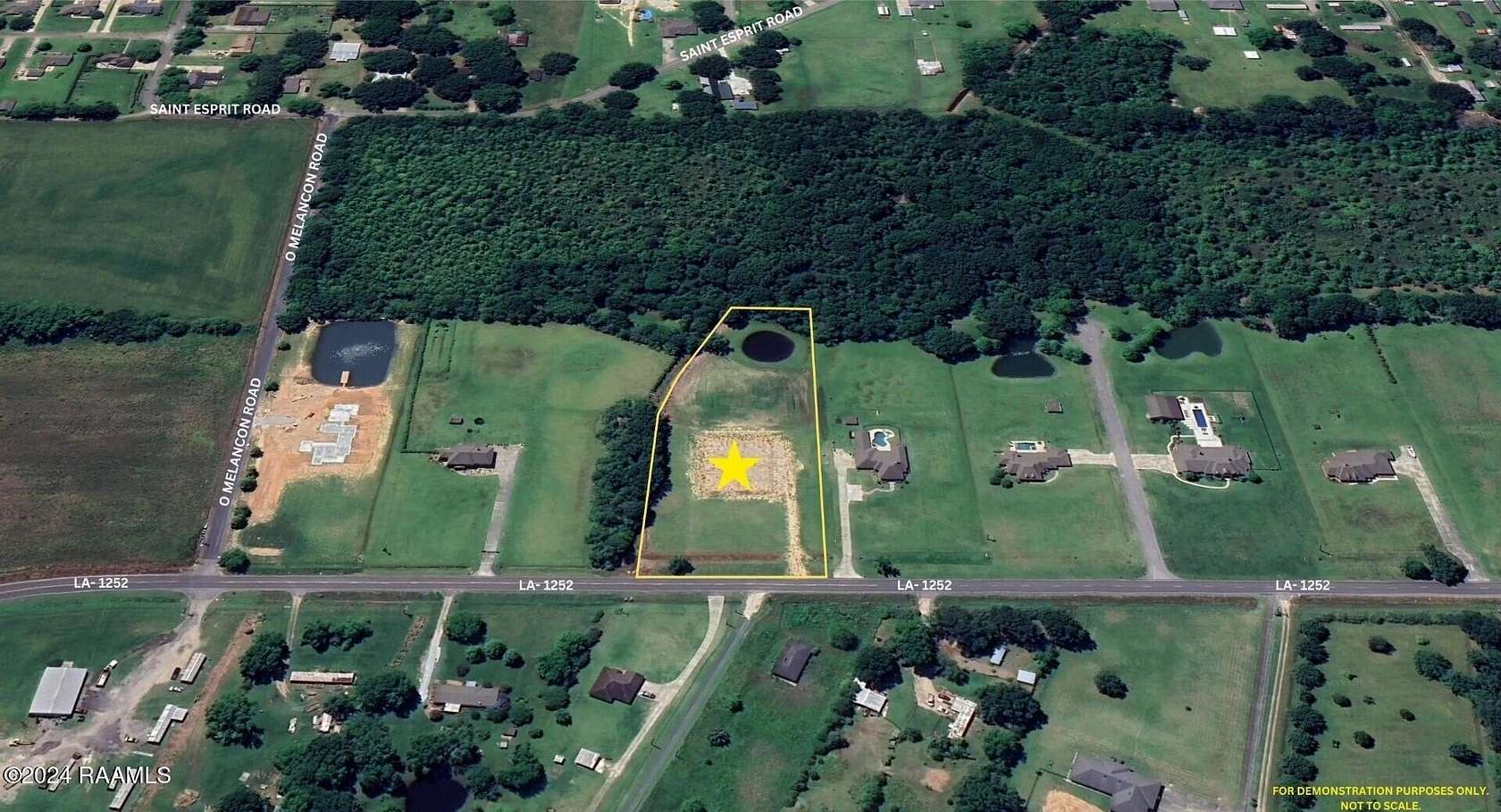 2.7 Acres of Residential Land for Sale in Carencro, Louisiana