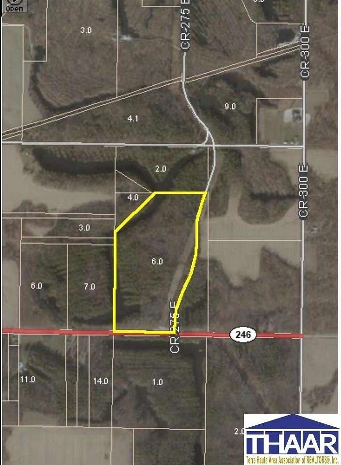 44.46 Acres of Recreational Land for Sale in Clay City, Indiana