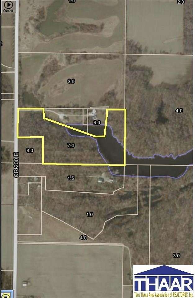 13.64 Acres of Recreational Land for Sale in Clay City, Indiana