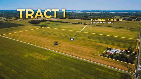 156.5 Acres of Agricultural Land for Sale in Valparaiso, Indiana