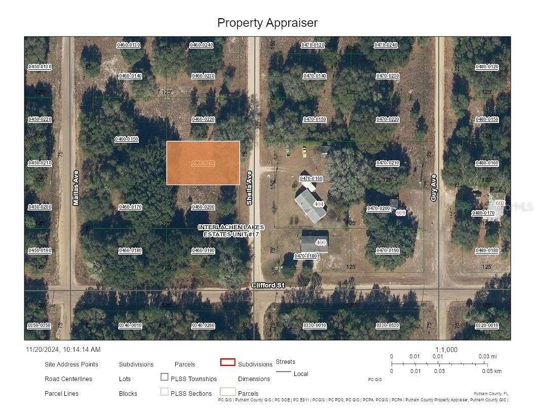 0.22 Acres of Residential Land for Sale in Interlachen, Florida