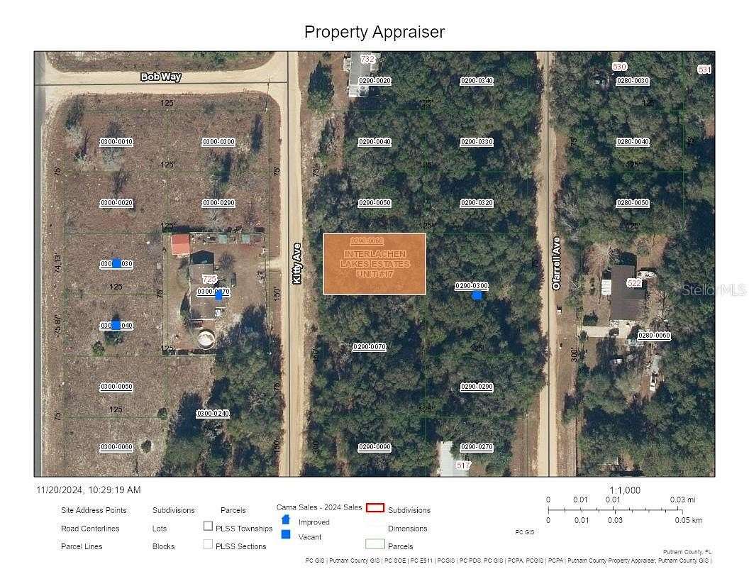 0.22 Acres of Residential Land for Sale in Interlachen, Florida