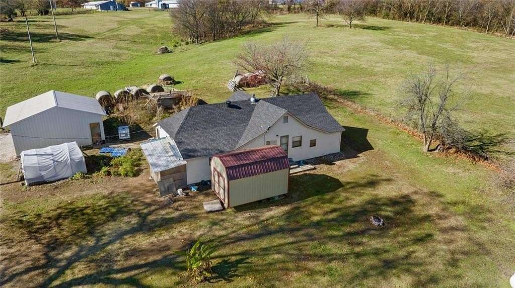 5 Acres of Land with Home for Sale in Gentry, Arkansas