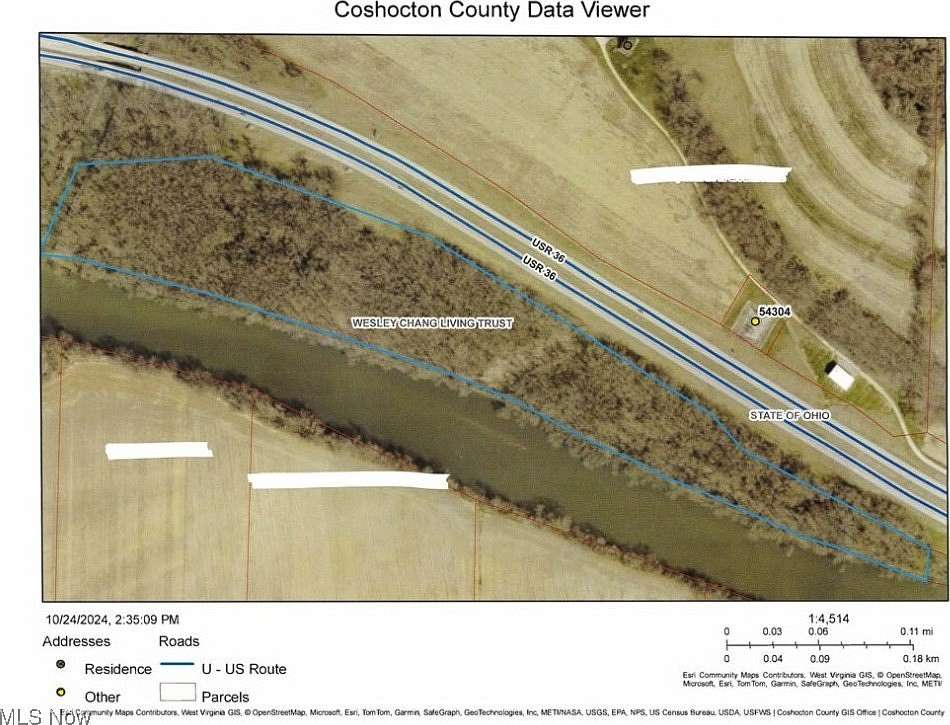 21.342 Acres of Land for Sale in Fresno, Ohio