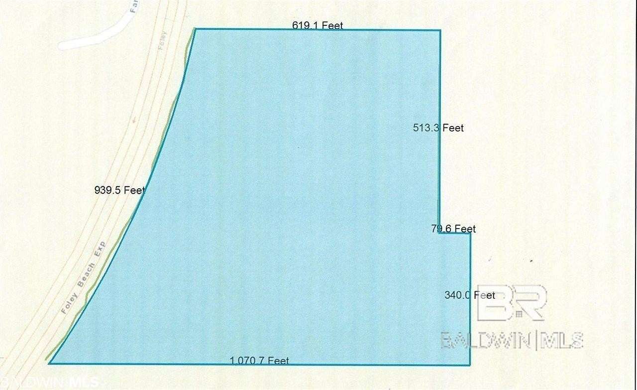 15.644 Acres of Mixed-Use Land for Sale in Foley, Alabama