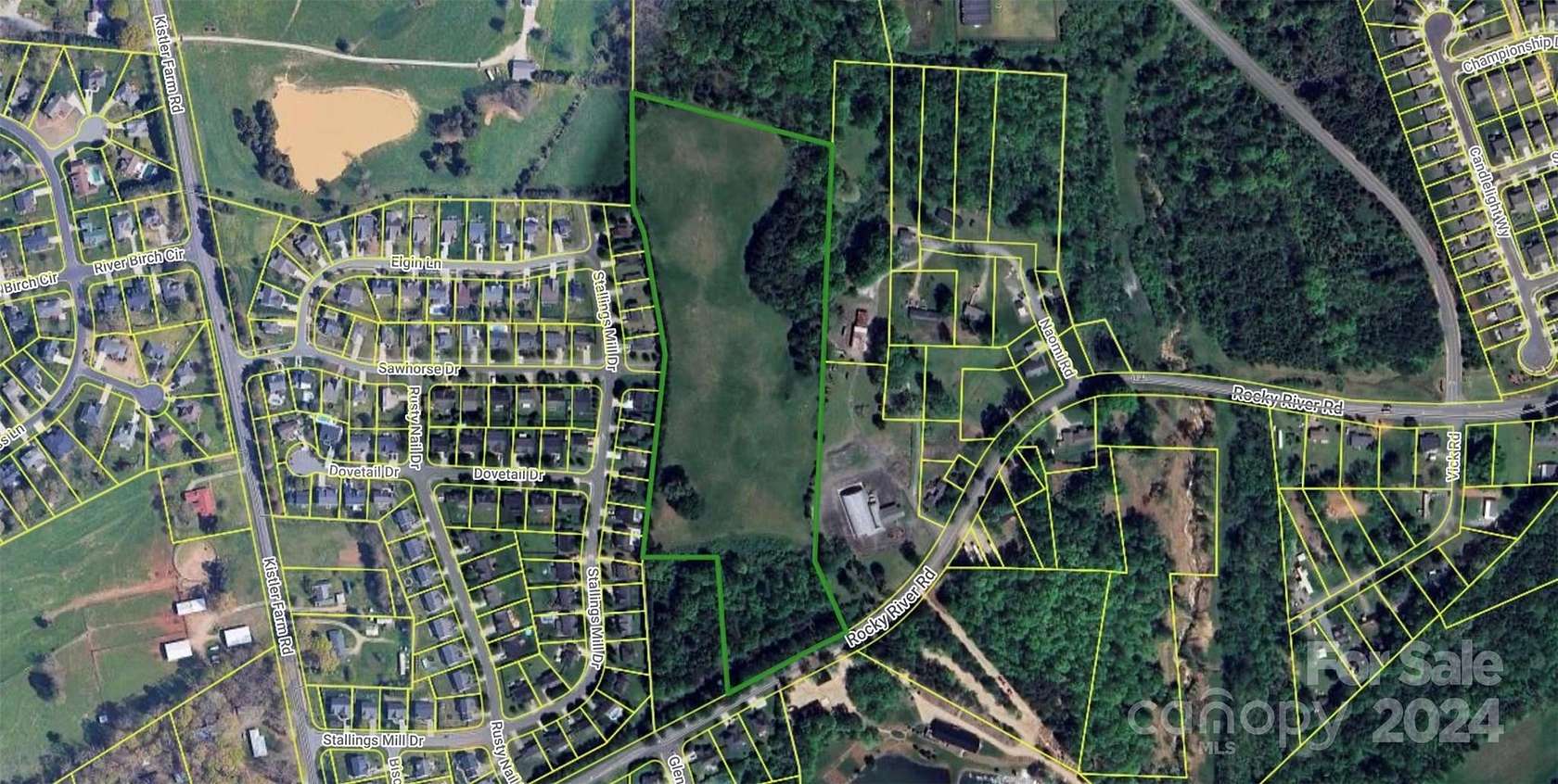 15 Acres of Land for Sale in Mooresville, North Carolina