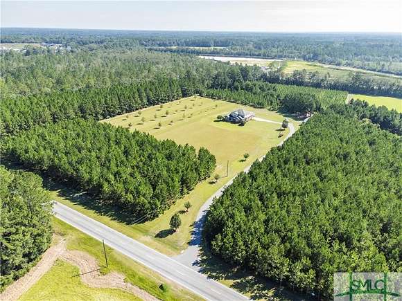 15.97 Acres of Land with Home for Sale in Springfield, Georgia