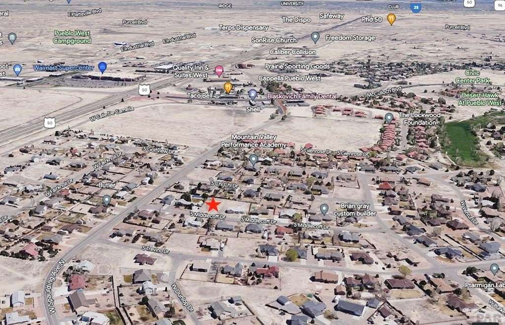 0.42 Acres of Residential Land for Sale in Pueblo West, Colorado