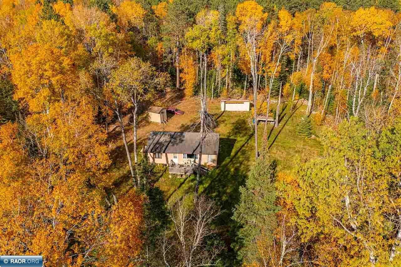 10 Acres of Recreational Land with Home for Sale in Tower, Minnesota