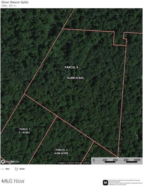 16.009 Acres of Recreational Land for Sale in Warsaw, Ohio