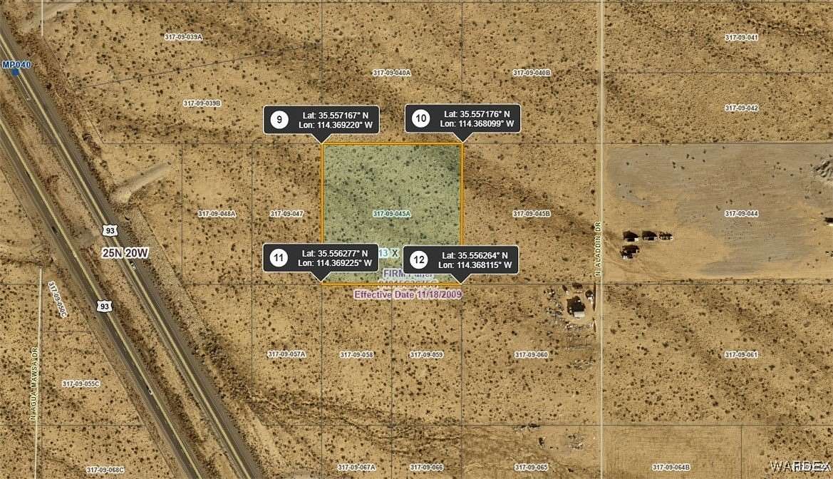 5 Acres of Land for Sale in Dolan Springs, Arizona