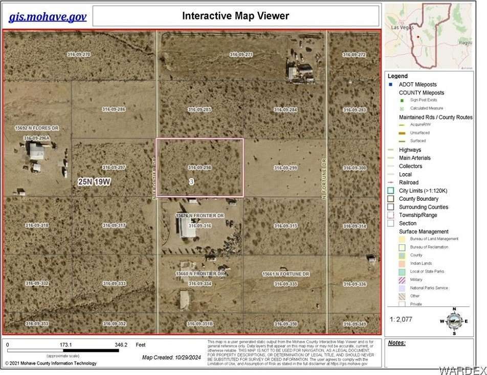 1.07 Acres of Residential Land for Sale in Dolan Springs, Arizona