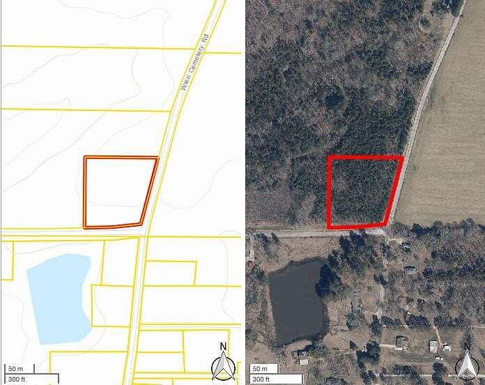 3.05 Acres of Residential Land for Sale in Aberdeen, Mississippi