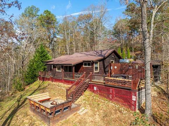 2.22 Acres of Residential Land with Home for Sale in Ellijay, Georgia