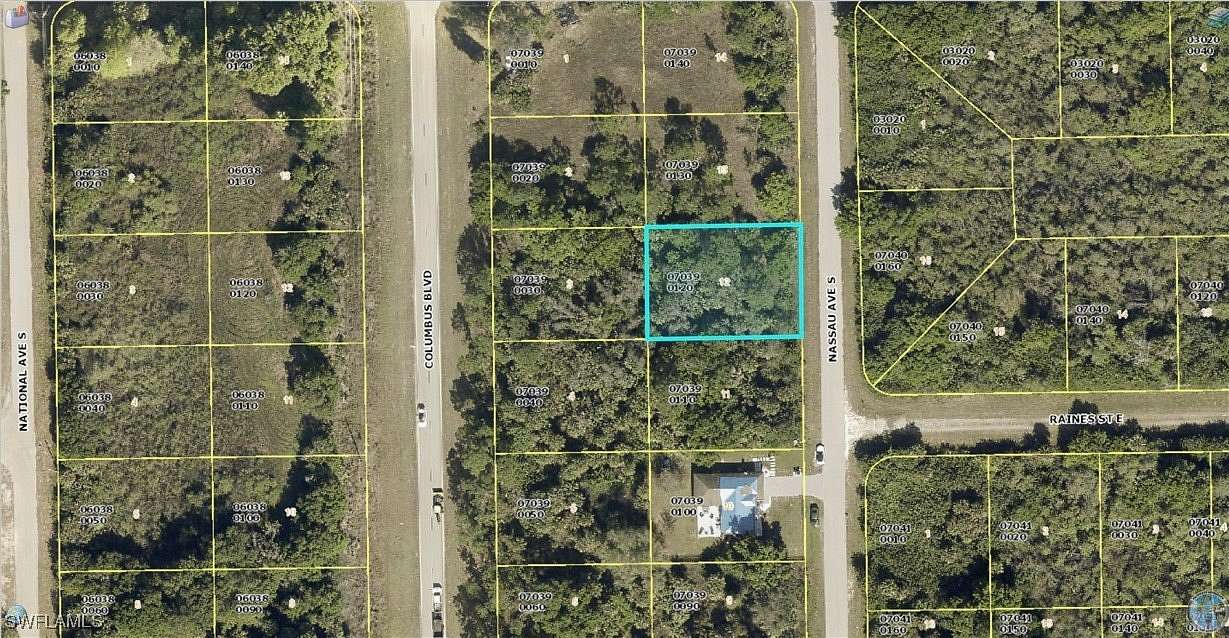 0.261 Acres of Residential Land for Sale in Lehigh Acres, Florida