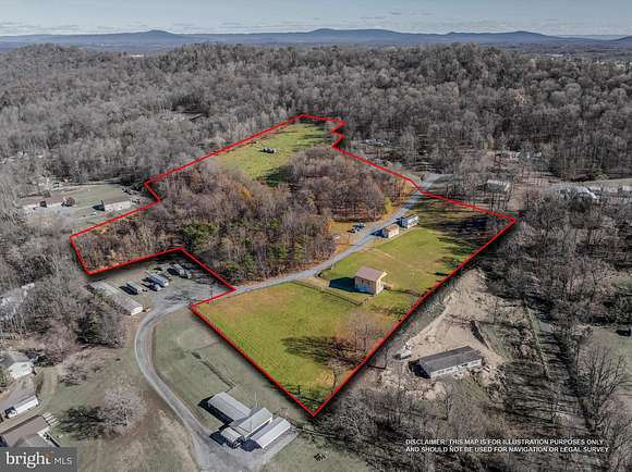 16.21 Acres of Land for Sale in Berkeley Springs, West Virginia