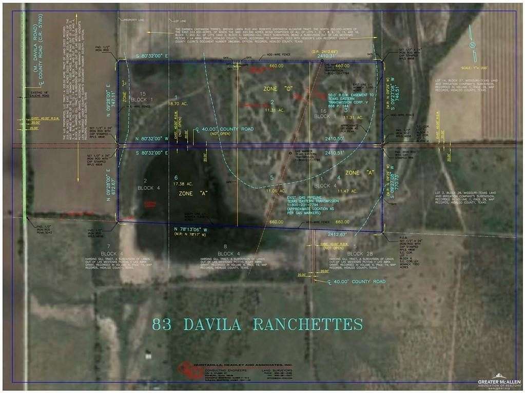 11.3 Acres of Land for Sale in Edinburg, Texas