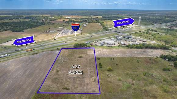 4.274 Acres of Commercial Land for Sale in Caddo Mills, Texas