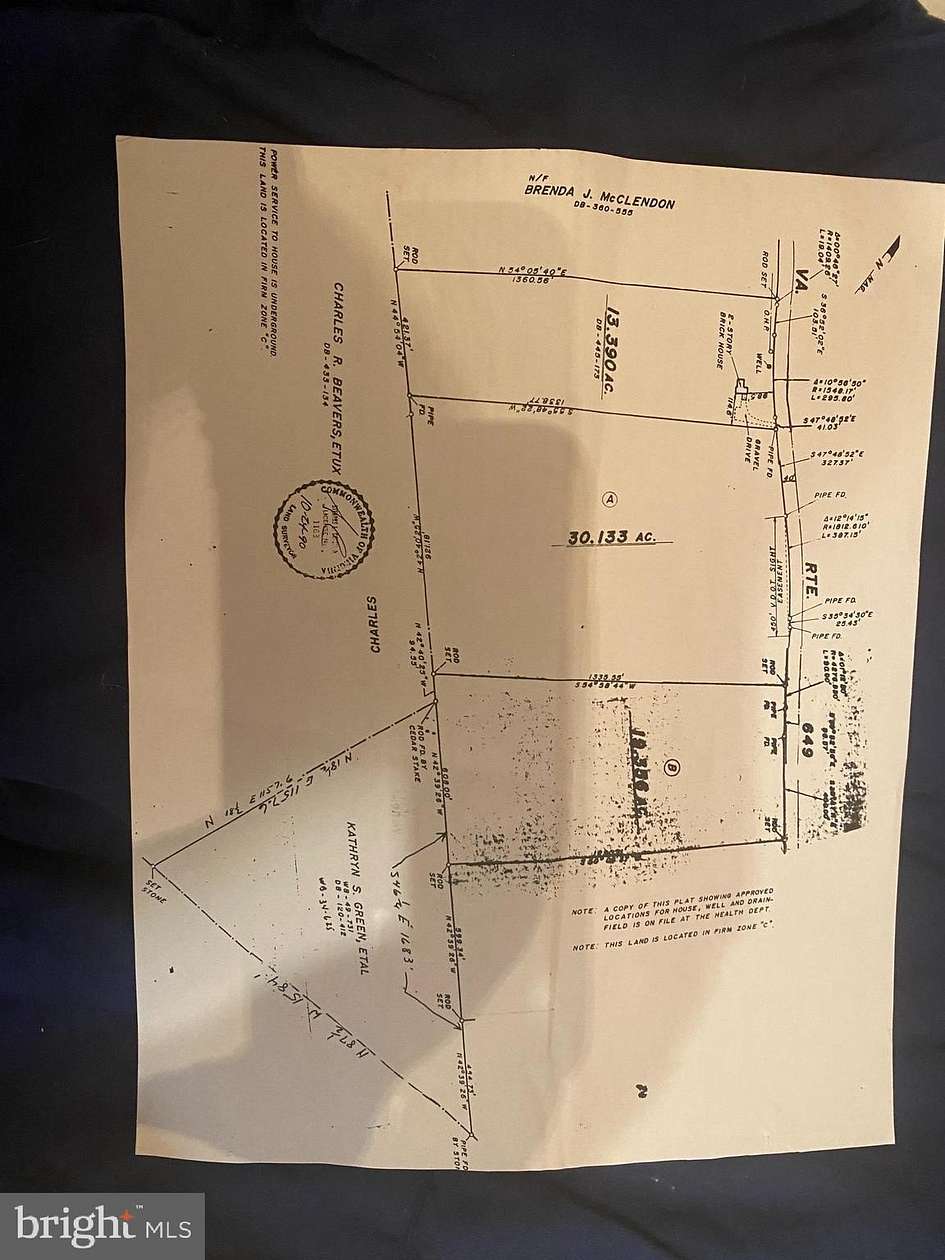 39.36 Acres of Land for Sale in Orange, Virginia