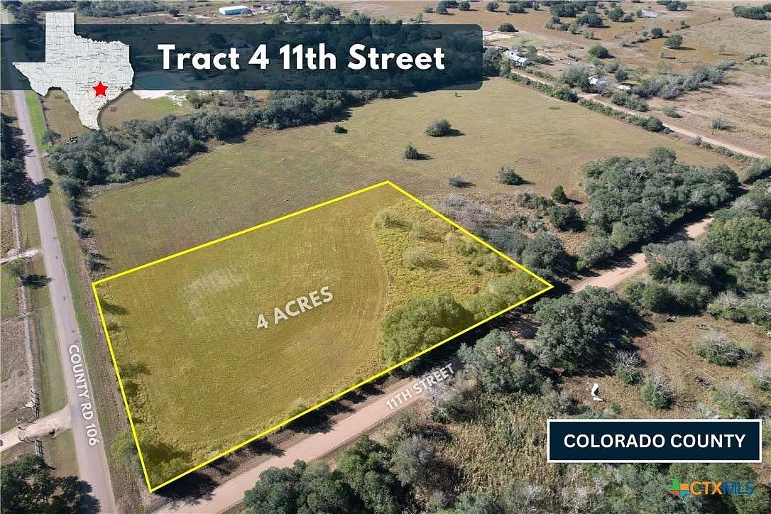 3.2 Acres of Residential Land for Sale in Garwood, Texas