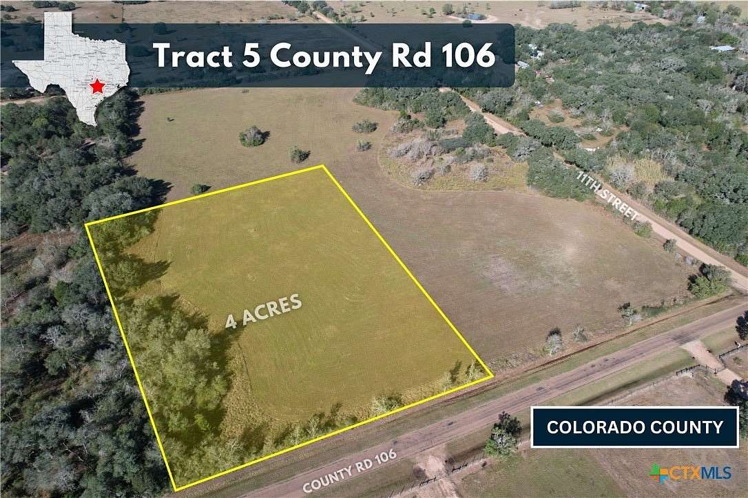 3.2 Acres of Residential Land for Sale in Garwood, Texas