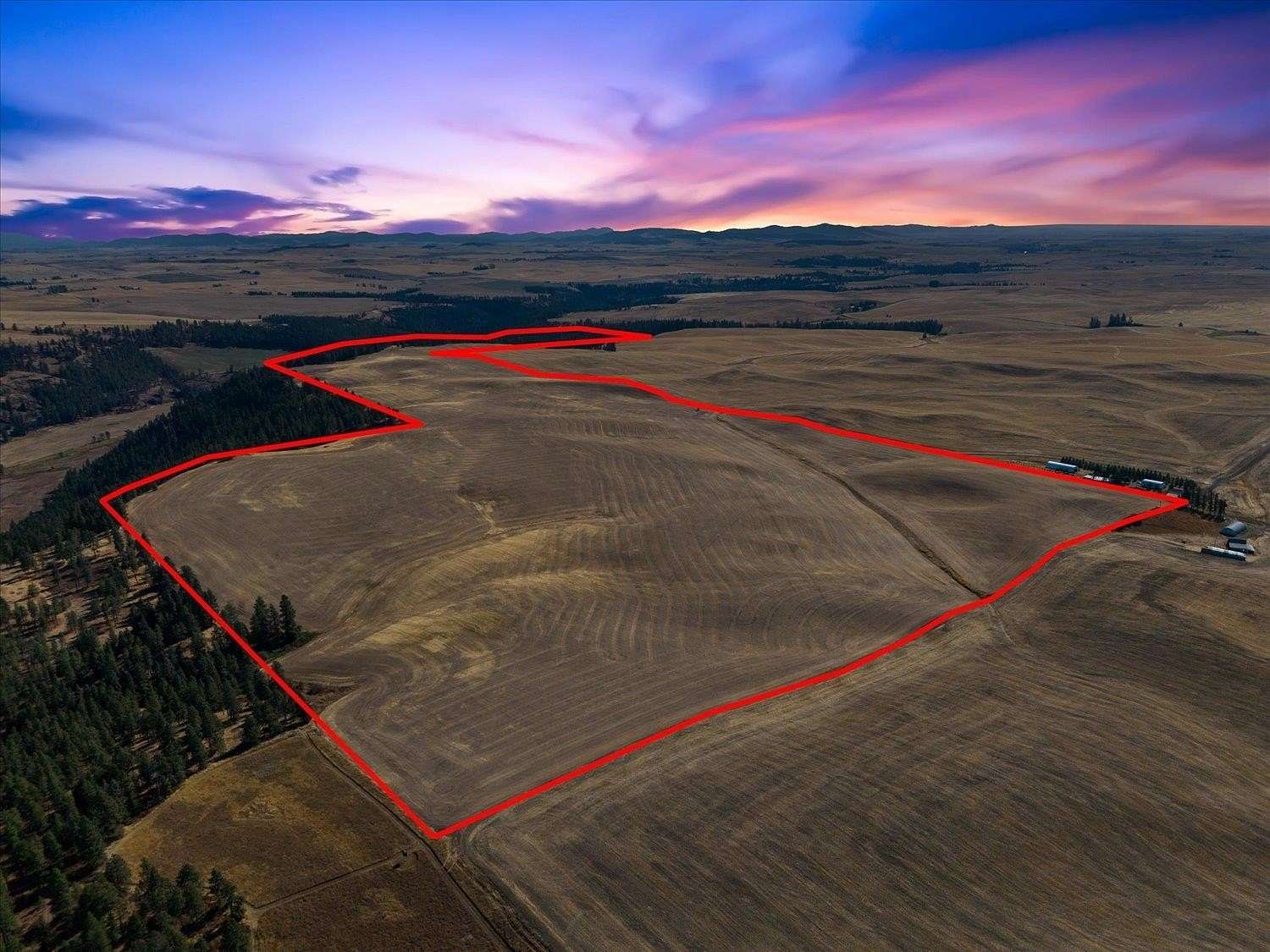 369 Acres of Agricultural Land for Sale in Spangle, Washington