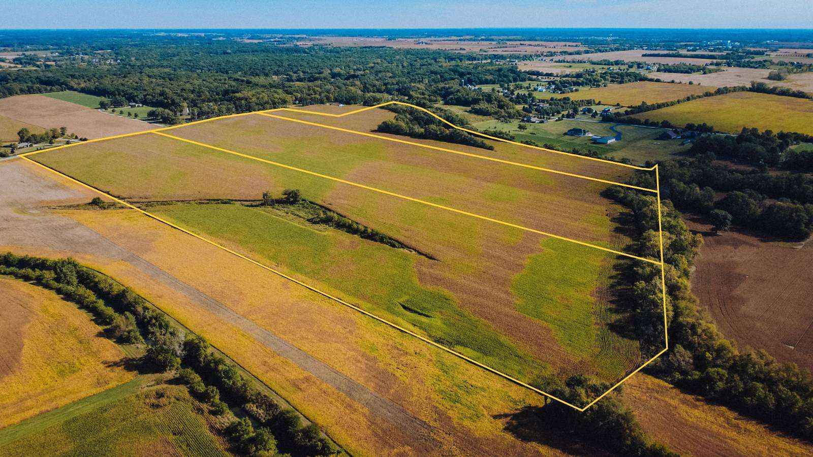 118.59 Acres of Agricultural Land for Auction in Lowell, Indiana