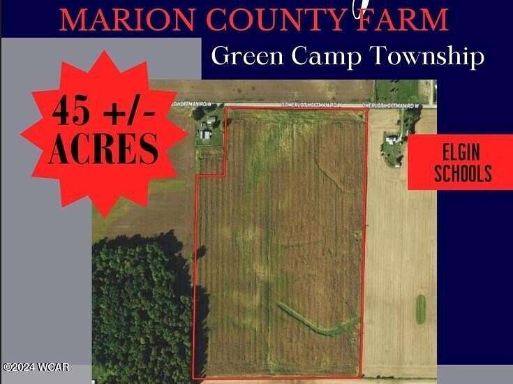 45.2 Acres of Improved Agricultural Land for Sale in Marion, Ohio