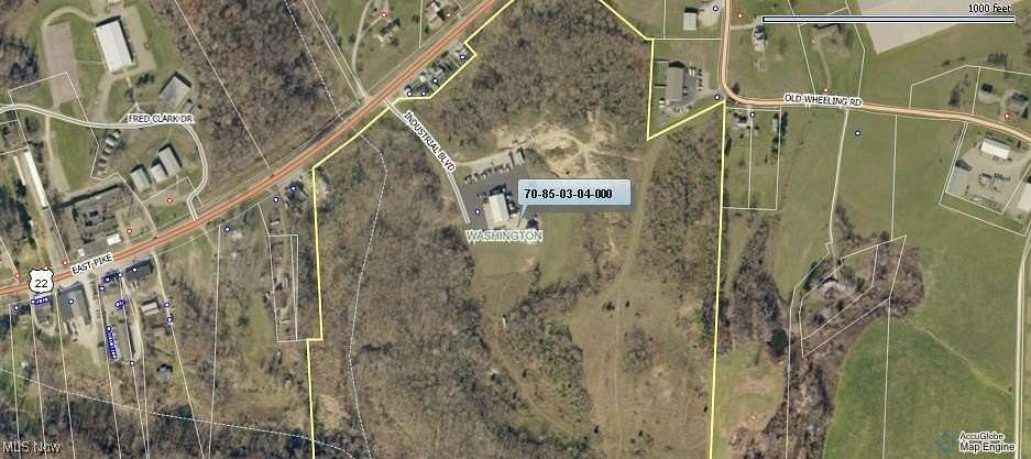 55.21 Acres of Land for Sale in Zanesville, Ohio