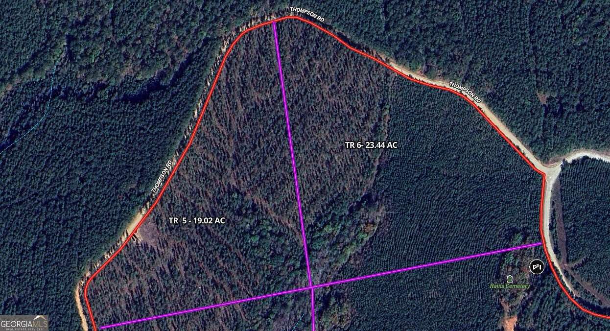 23.439 Acres of Recreational Land for Sale in Franklin, Georgia