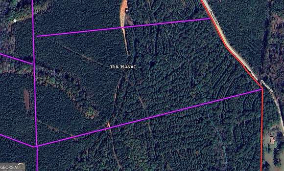 35.462 Acres of Recreational Land for Sale in Franklin, Georgia