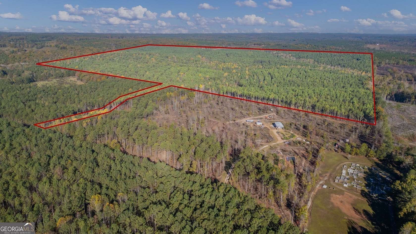 105 Acres of Land for Sale in Roanoke, Alabama