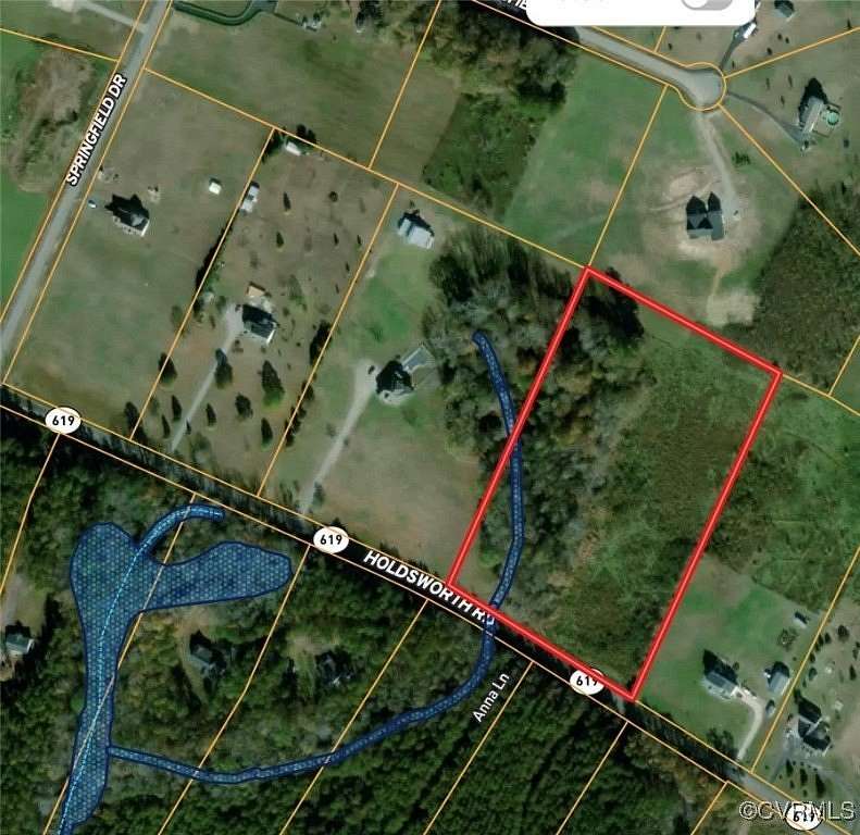 7.64 Acres of Residential Land with Home for Sale in Disputanta, Virginia