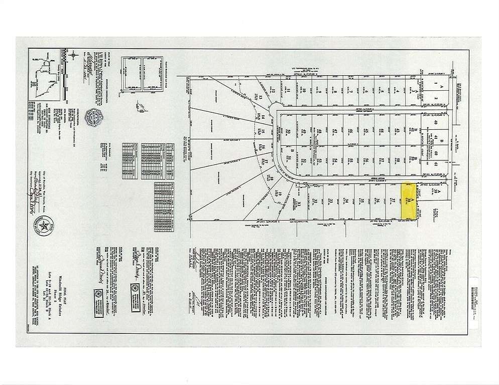 0.76 Acres of Residential Land for Sale in Paradise, Texas