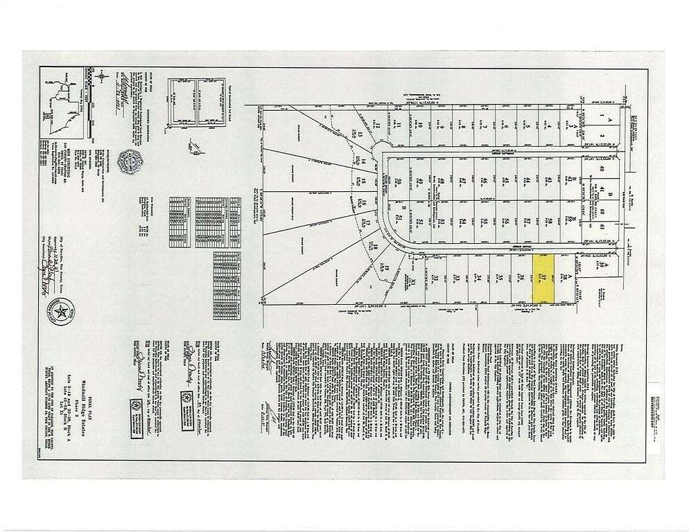 0.77 Acres of Residential Land for Sale in Paradise, Texas