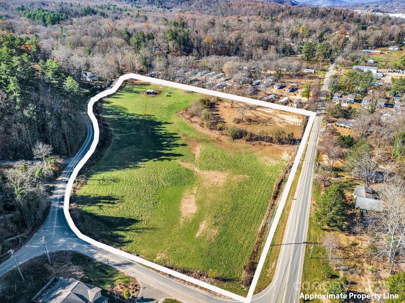 10 Acres of Agricultural Land for Sale in Black Mountain, North Carolina