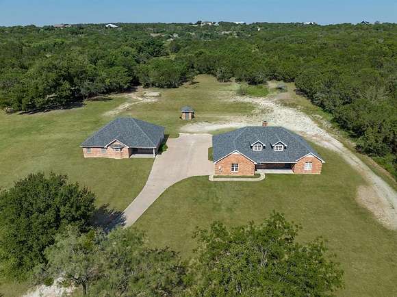 13.09 Acres of Land with Home for Sale in Bluff Dale, Texas