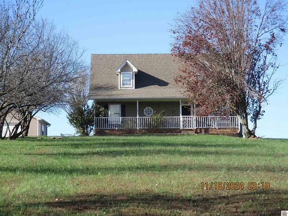 7.2 Acres of Land with Home for Sale in Cadiz, Kentucky