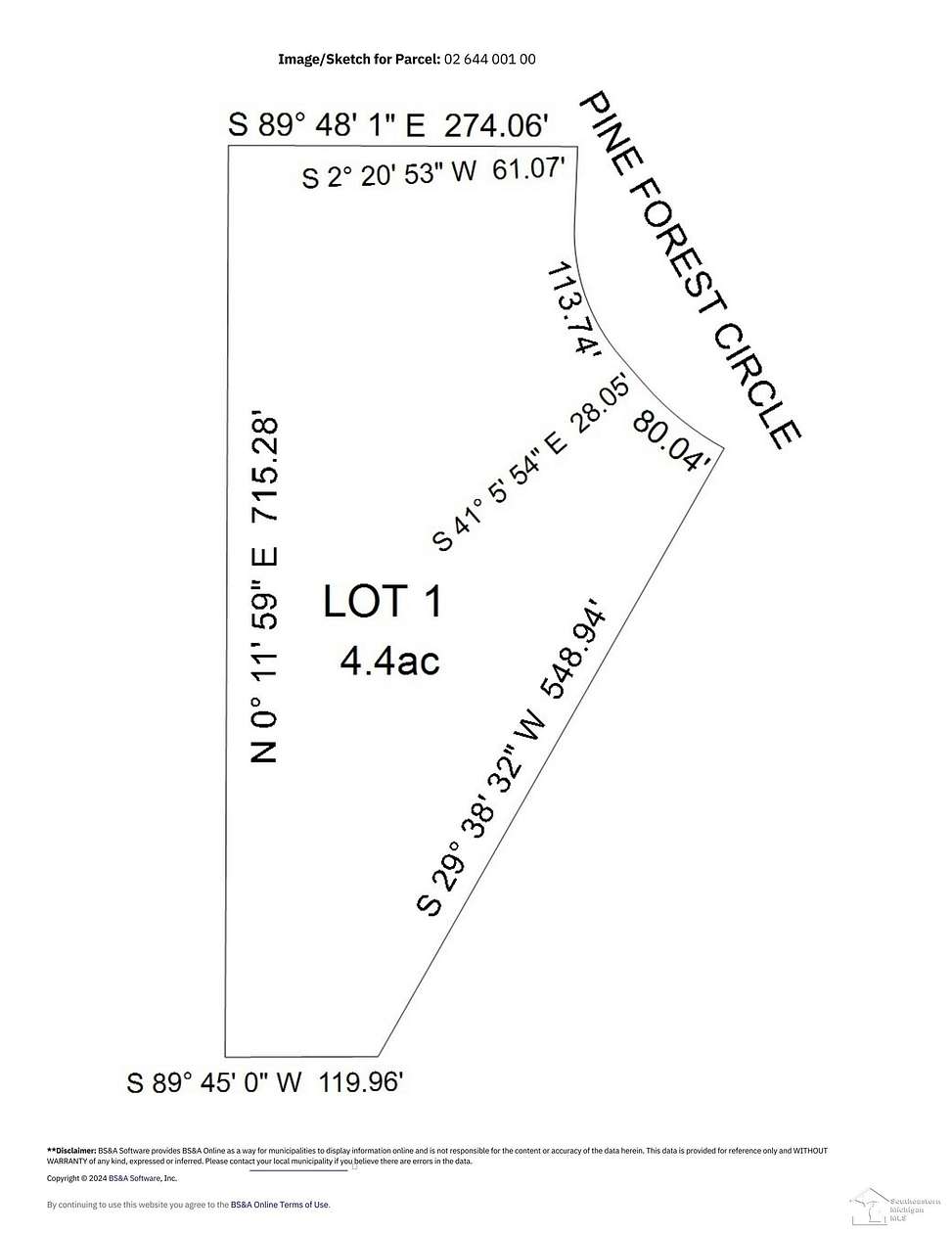 4.4 Acres of Residential Land for Sale in Lambertville, Michigan