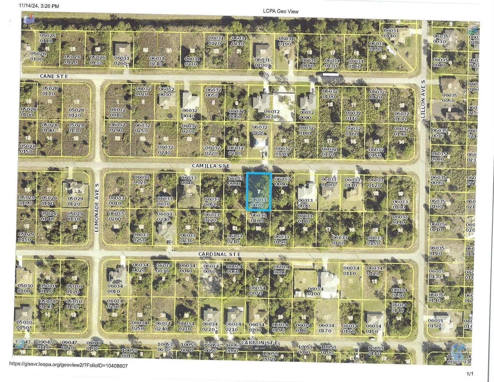 0.23 Acres of Residential Land for Sale in Lehigh Acres, Florida