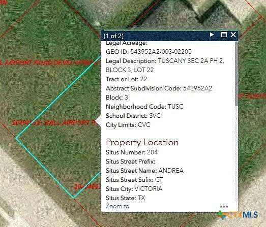 0.18 Acres of Residential Land for Sale in Victoria, Texas