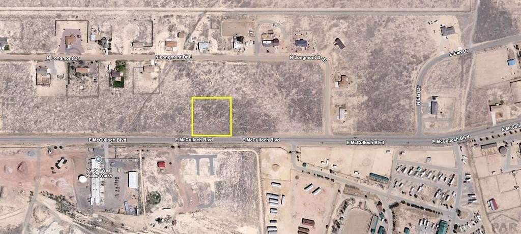 1.06 Acres of Residential Land for Sale in Pueblo West, Colorado