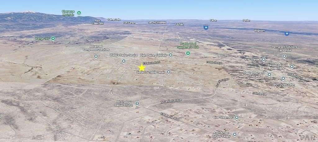 1.33 Acres of Land for Sale in Pueblo West, Colorado