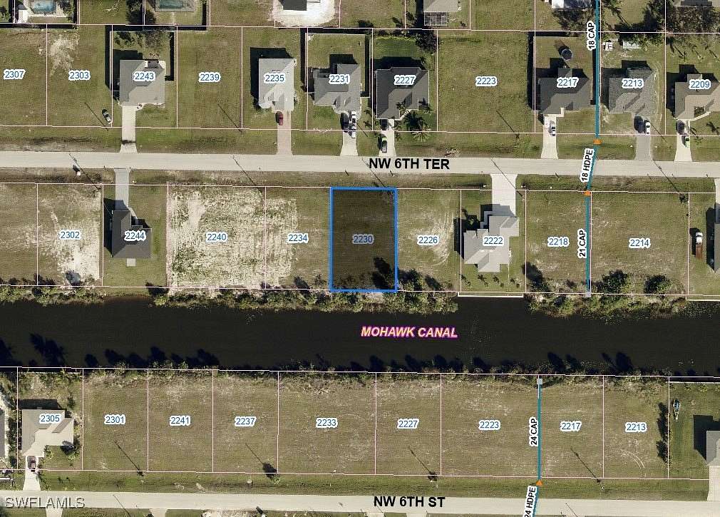 0.23 Acres of Residential Land for Sale in Cape Coral, Florida