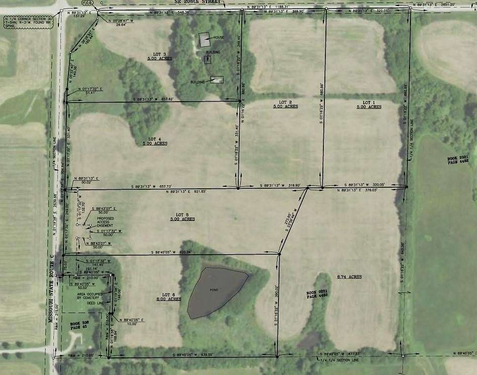 5 Acres of Residential Land for Sale in Holt, Missouri