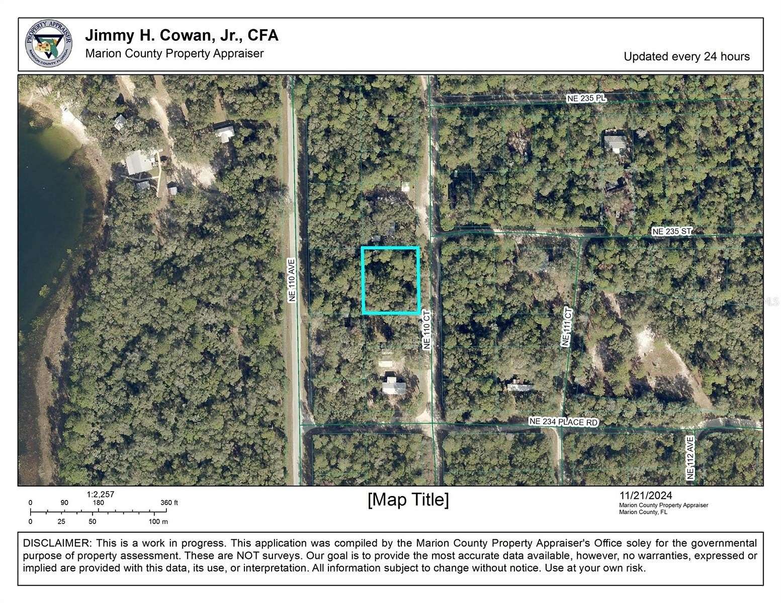 0.43 Acres of Residential Land for Sale in Fort McCoy, Florida